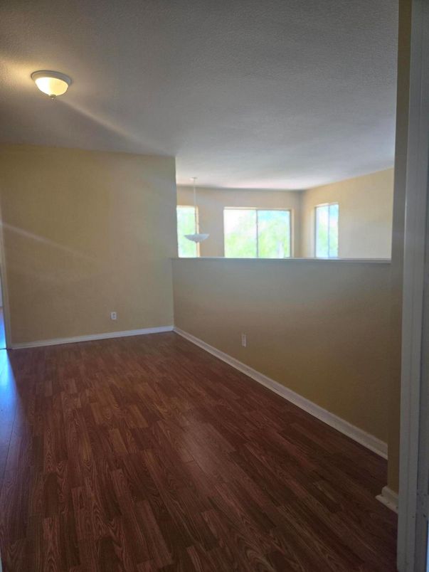 Empty room, Interior, Wood Texture Flooring