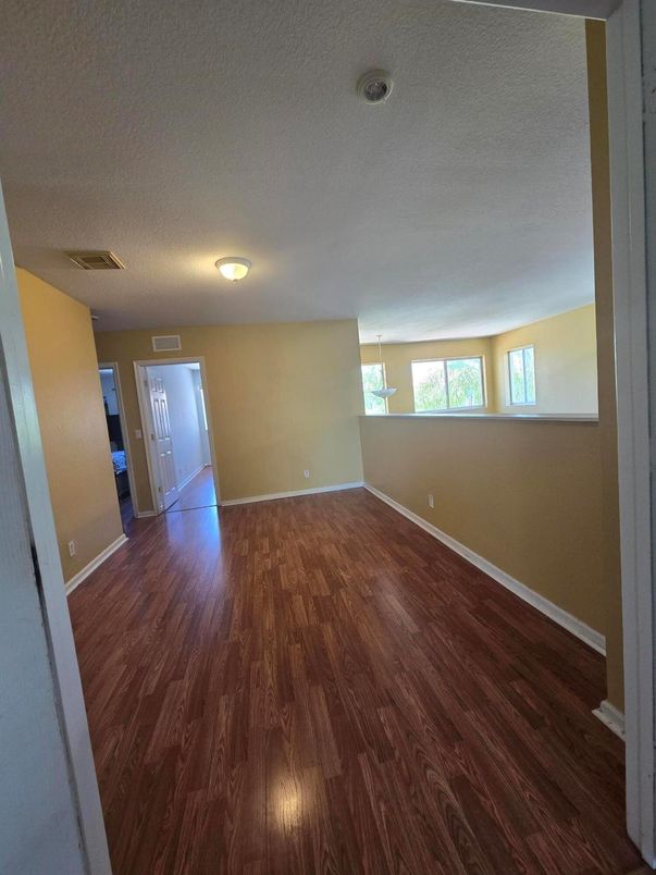 Empty room, Interior, Wood Texture Flooring
