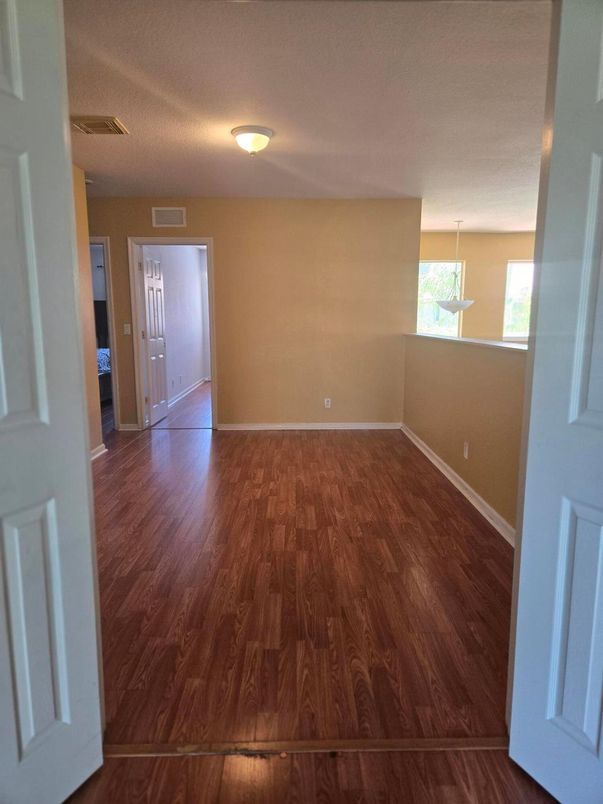 Empty room, Interior, Wood Texture Flooring