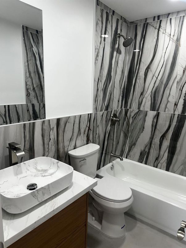 Bathroom, Interior, Marble Walls
