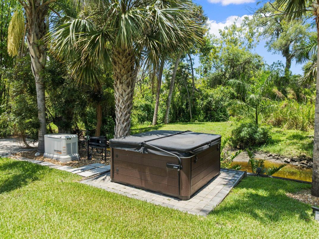 Backyard, Exterior, Hot Tub