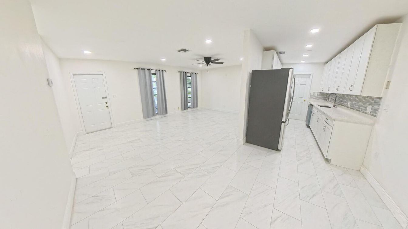 Interior, Kitchen, Marble, Recessed Lighting