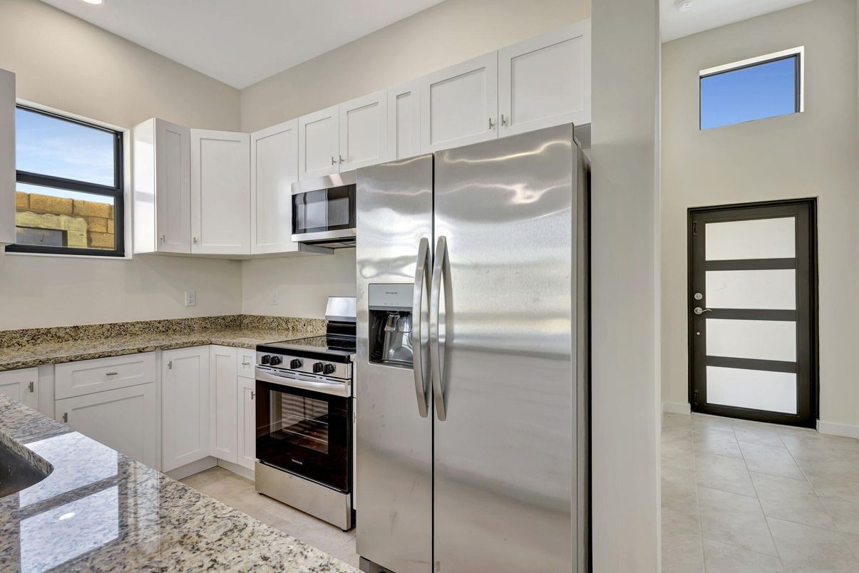 Interior, Kitchen, Recessed Lighting, Stainless Steel Appliances