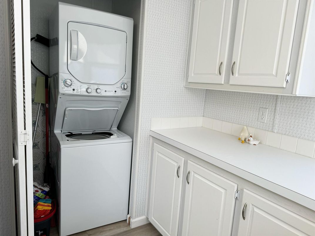 Interior, Utility Closets, Washer, Wood Texture Flooring