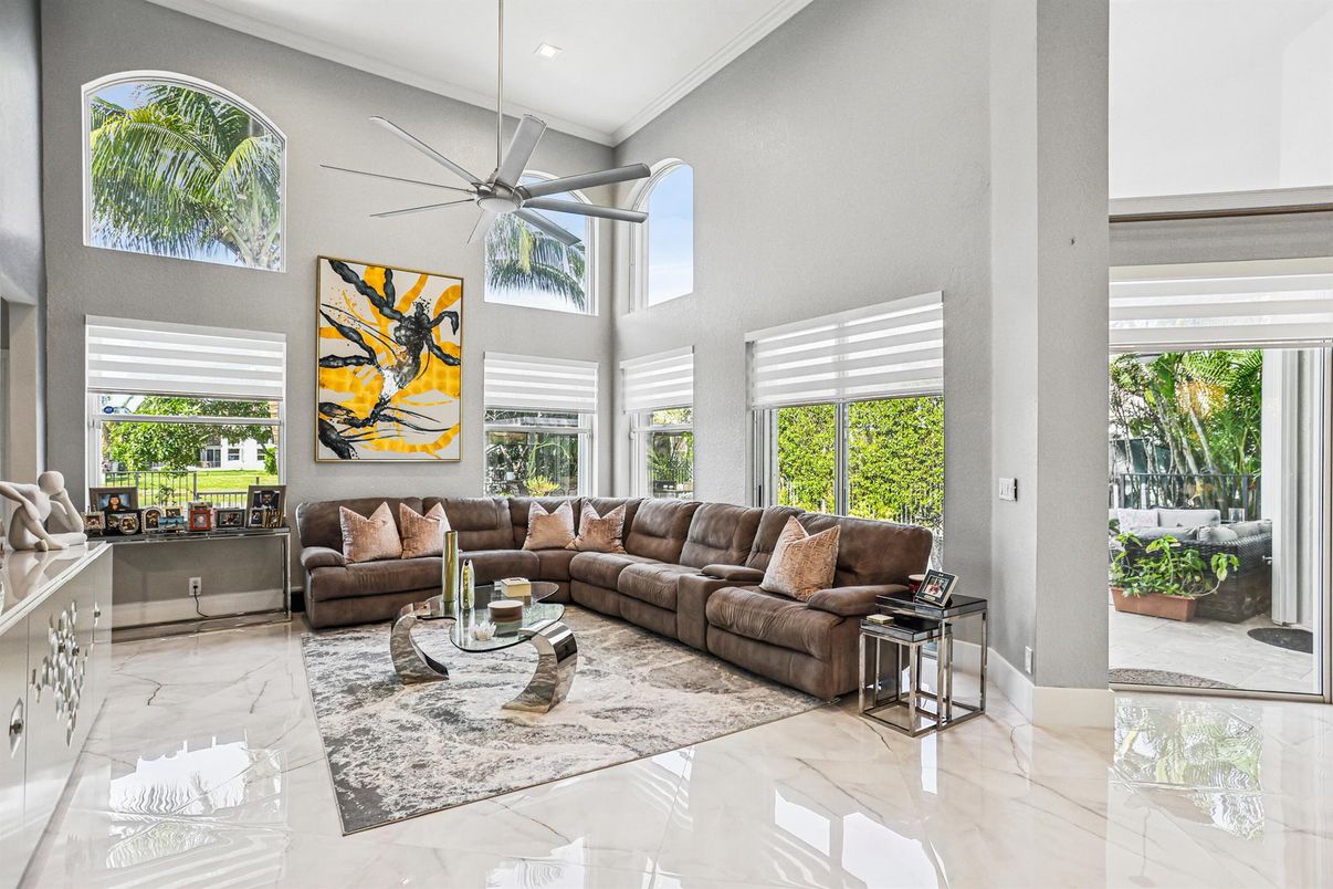 Interior, Living room, Marble, Recessed Lighting