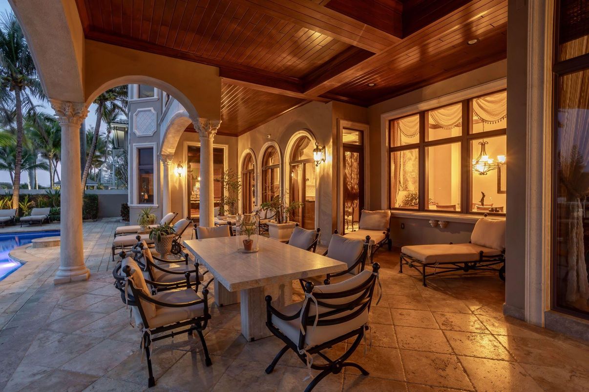 Exterior, Pool, Wooden Ceilings
