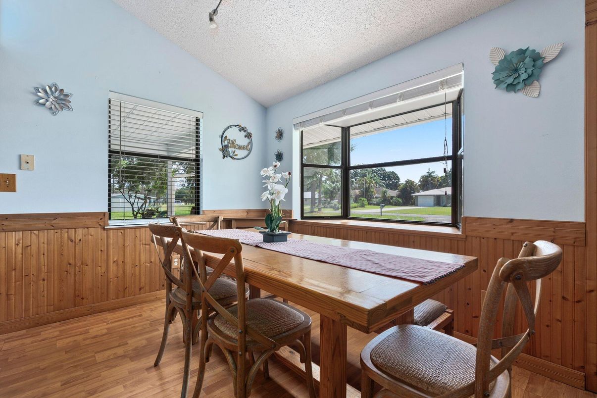 Dining room, Interior, Wood Texture Flooring