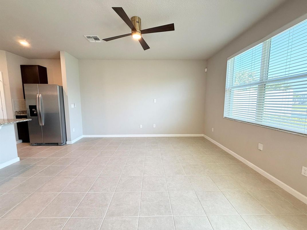 Empty room, Interior, Kitchen, Recessed Lighting