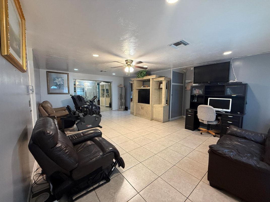 Home Office, Interior, Recessed Lighting