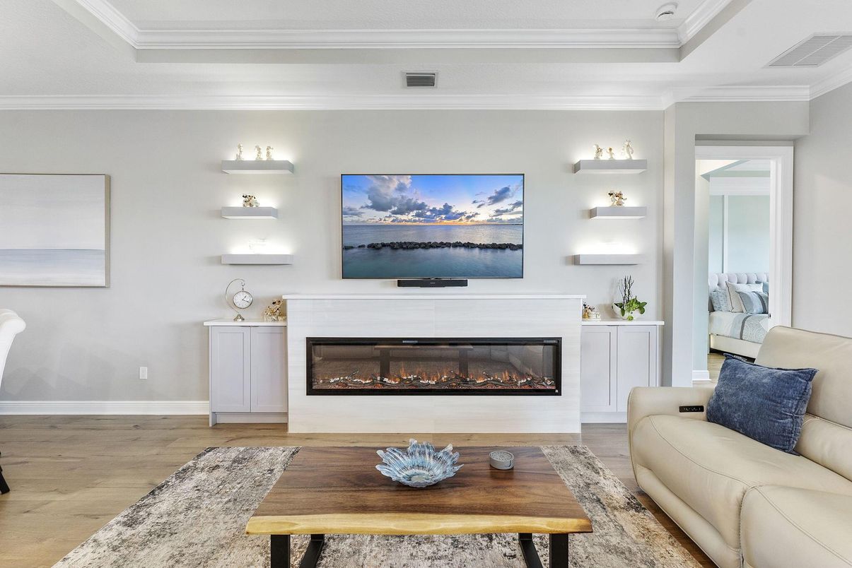 Fireplace, Interior, Living room, Wood Texture Flooring