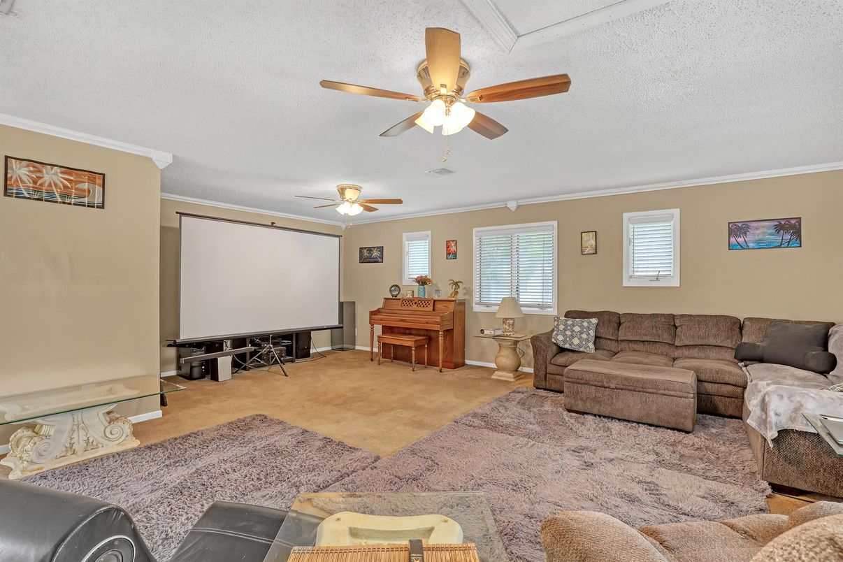Interior, Living room, Projection Screen