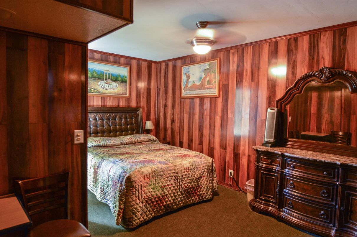 Bedroom, Interior, Wooden Walls