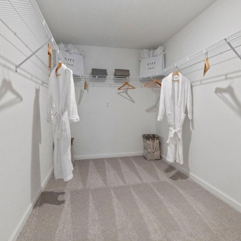 Interior, Walk-in Closets