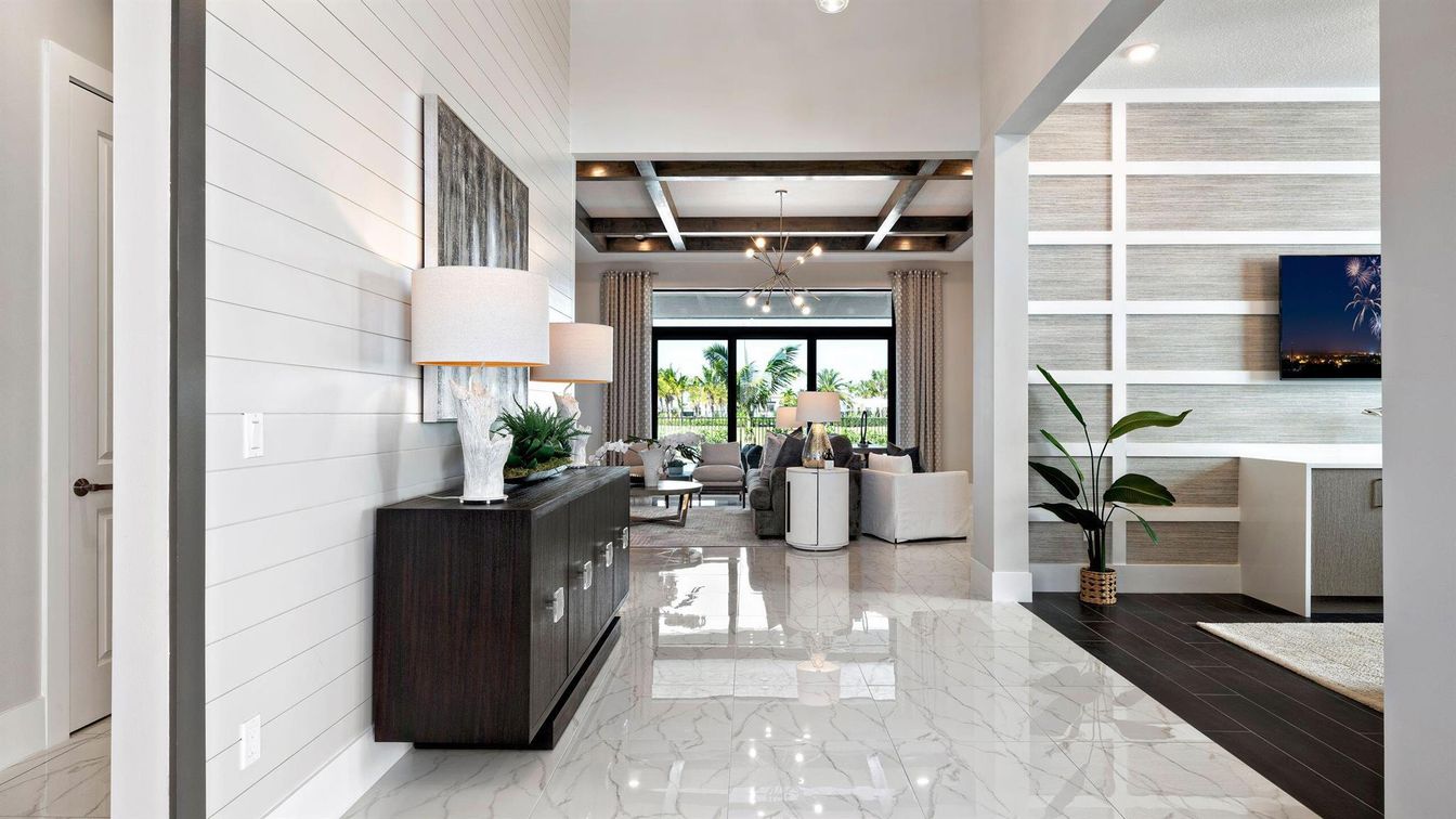 Interior, Living room, Marble, Recessed Lighting