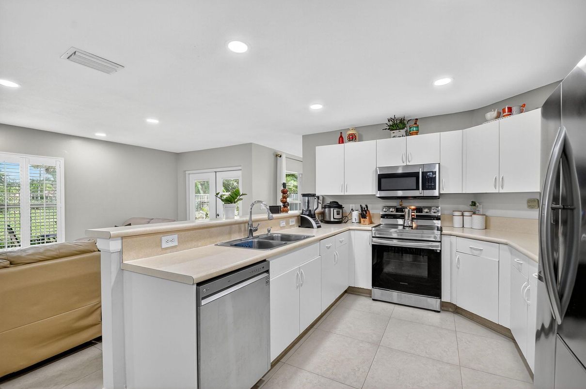 Interior, Kitchen, Recessed Lighting, Stainless Steel Appliances