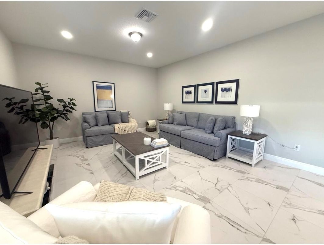 Interior, Living room, Marble, Recessed Lighting