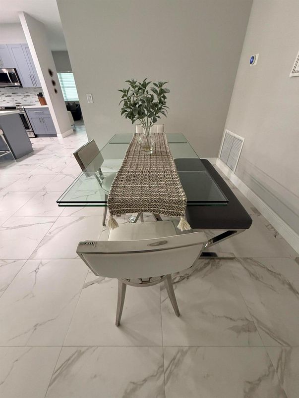 Dining room, Interior, Kitchen, Marble