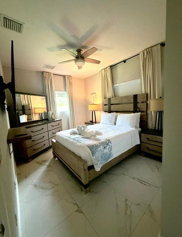 Bedroom, Interior, Marble