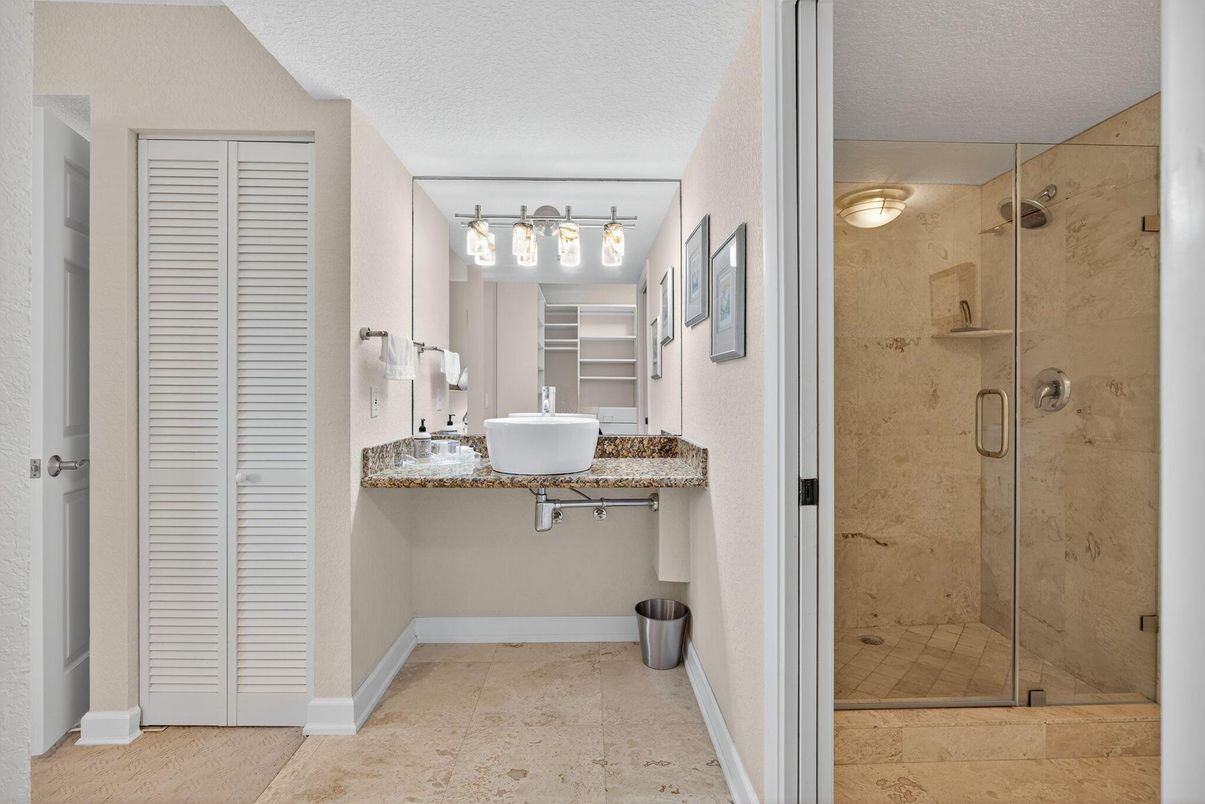 Bathroom, Glass Shower, Interior