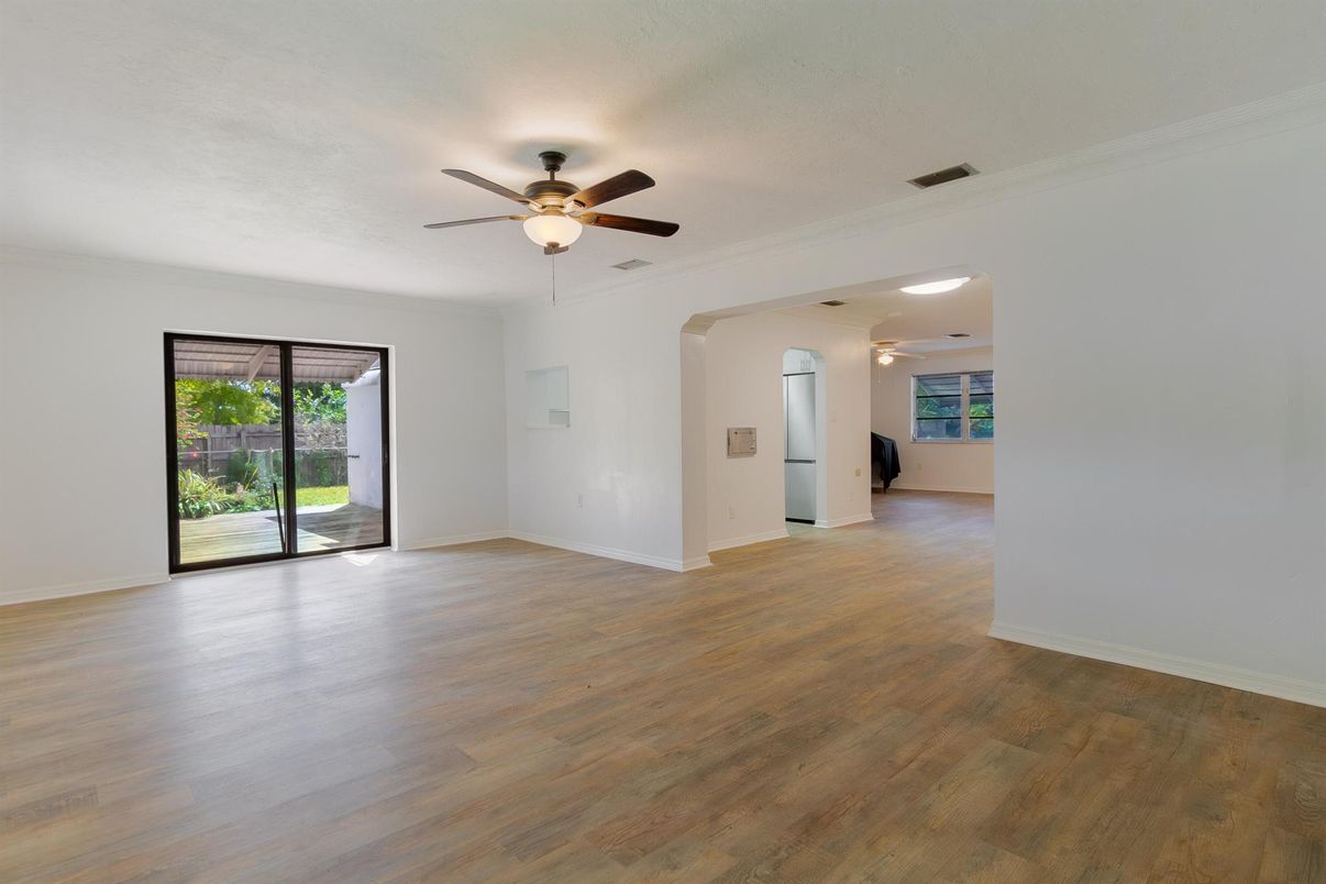 Empty room, Interior, Wood Texture Flooring
