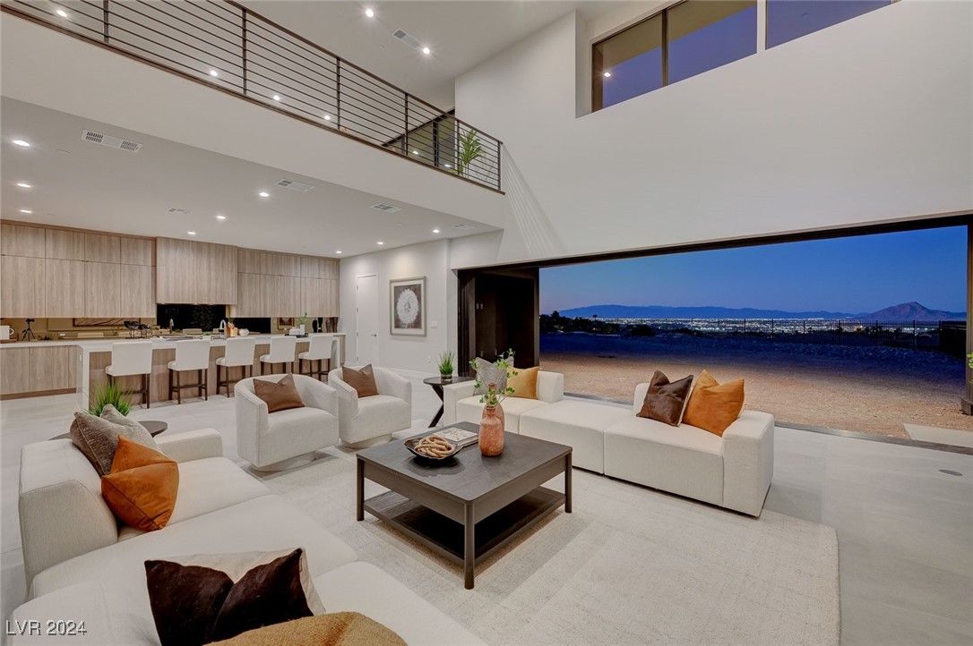 Dining room, Interior, Kitchen, Living room, Recessed Lighting, Water