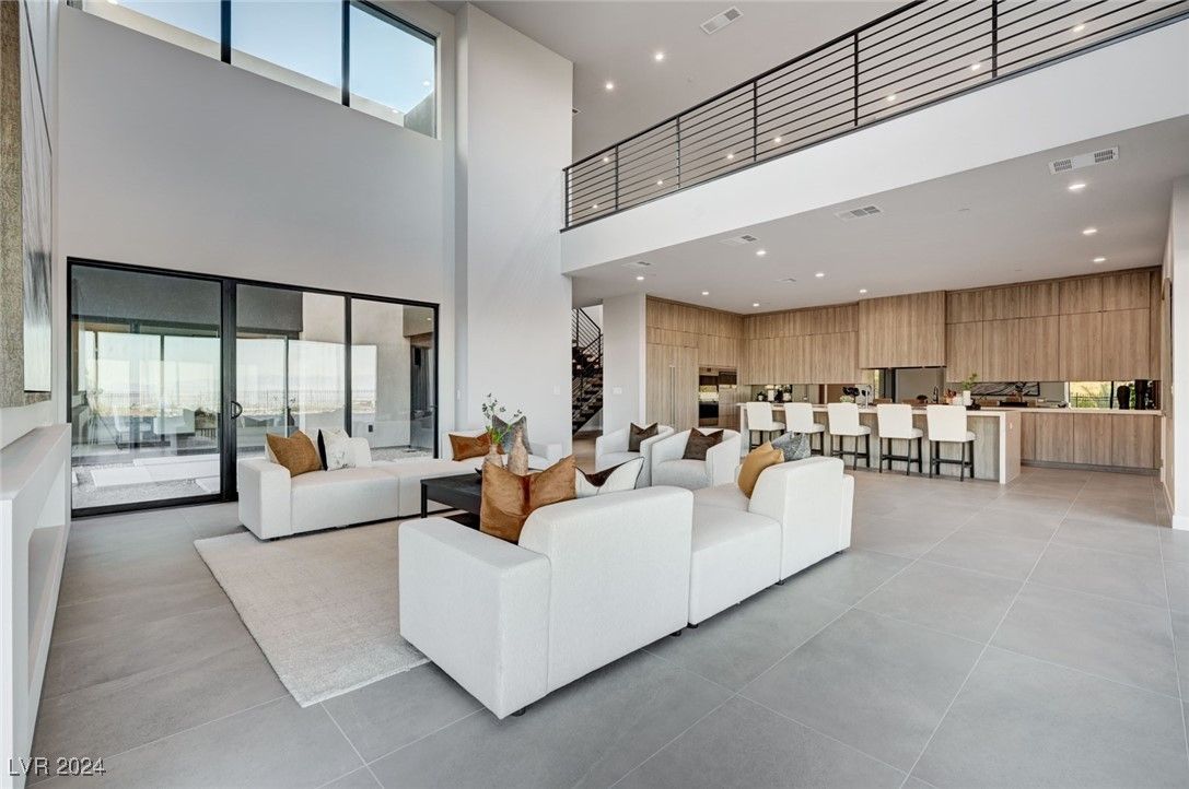 Interior, Kitchen, Living room, Recessed Lighting