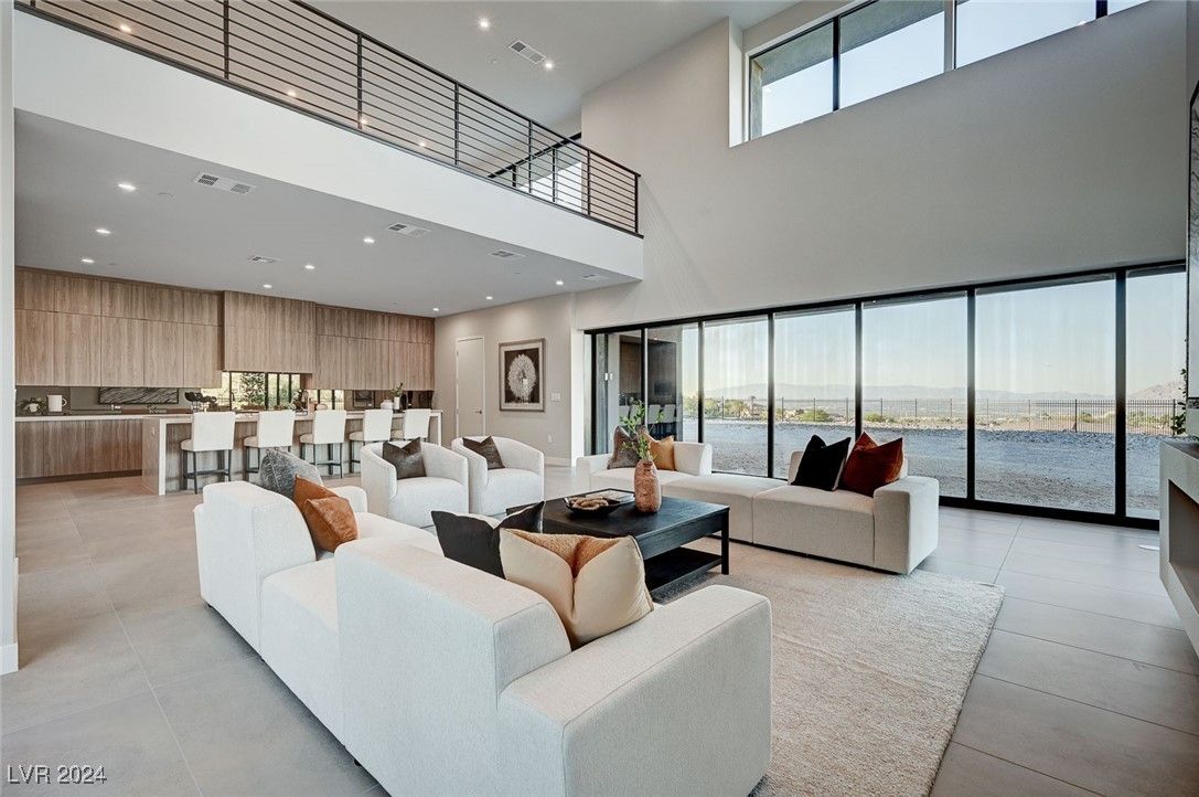 Dining room, Interior, Kitchen, Living room, Recessed Lighting, Water
