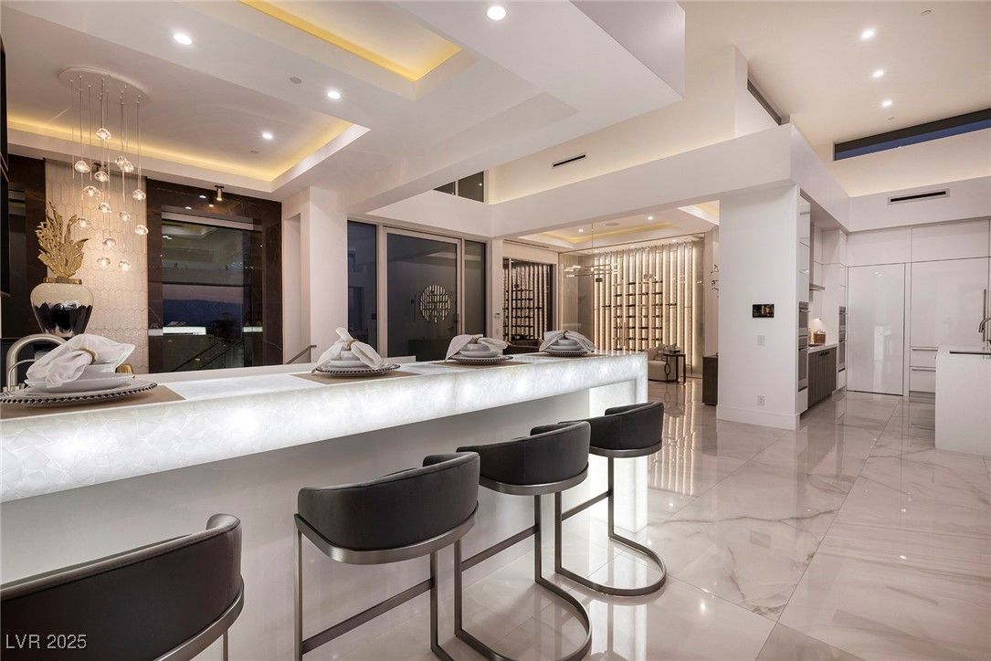 Interior, Marble, Pendant Lights, Recessed Lighting