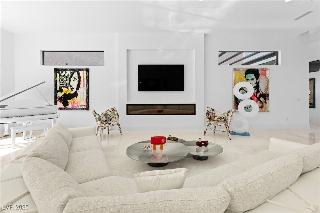Fireplace, Interior, Living room, Piano