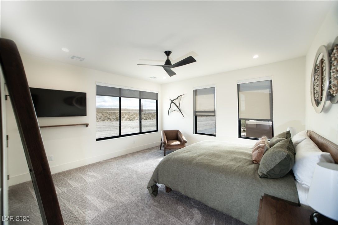 Bedroom, Interior, Recessed Lighting, Water