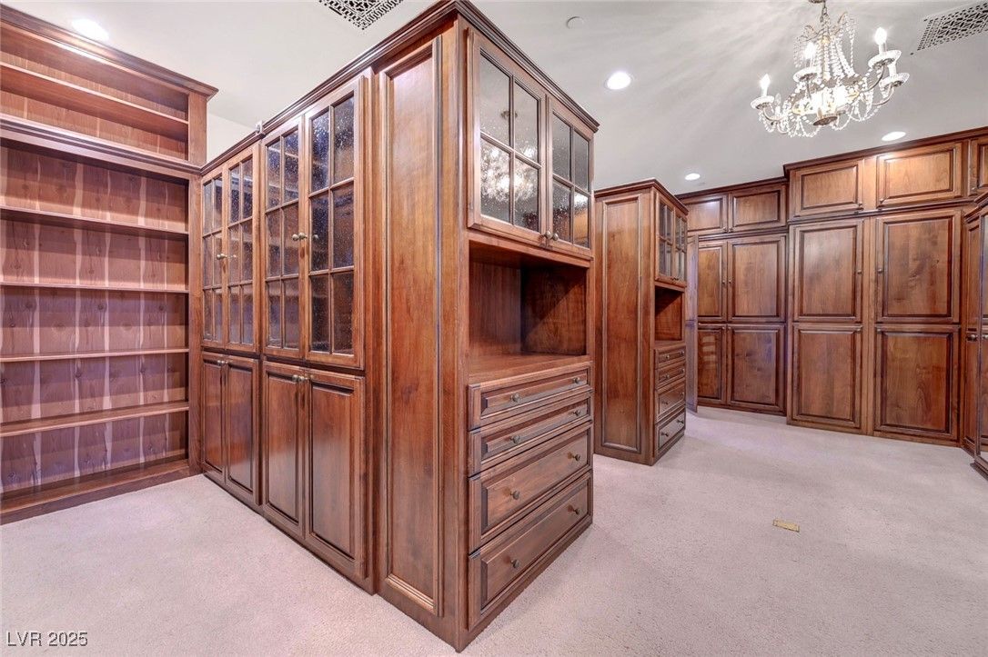 Chandelier, Interior, Recessed Lighting