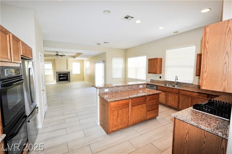 Interior, Kitchen, Recessed Lighting