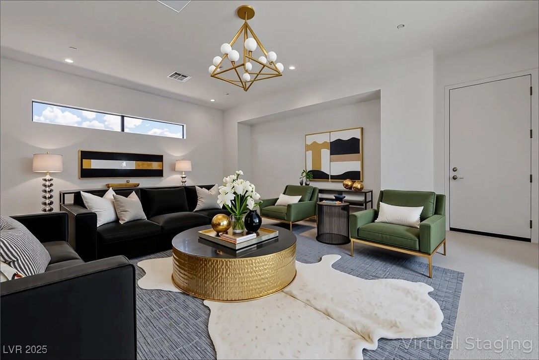 Chandelier, Interior, Living room, Recessed Lighting