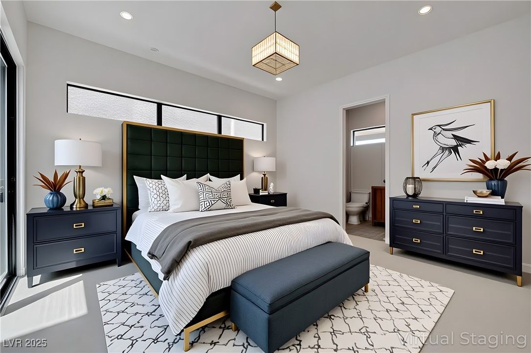 Bathroom, Bedroom, Interior, Pendant Lights, Recessed Lighting
