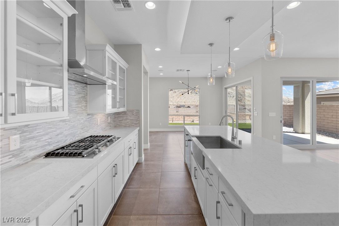 Interior, Kitchen, Pendant Lights, Recessed Lighting