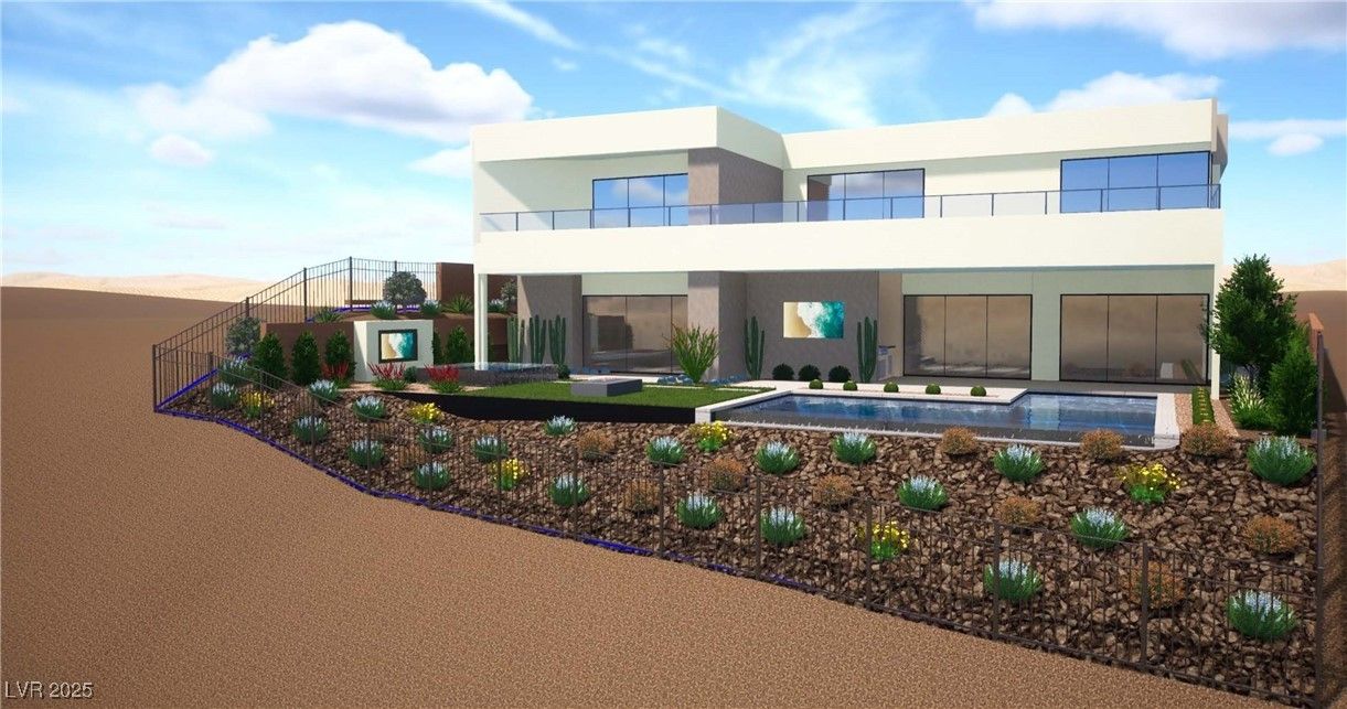 Backyard, Exterior, Facade, Modern