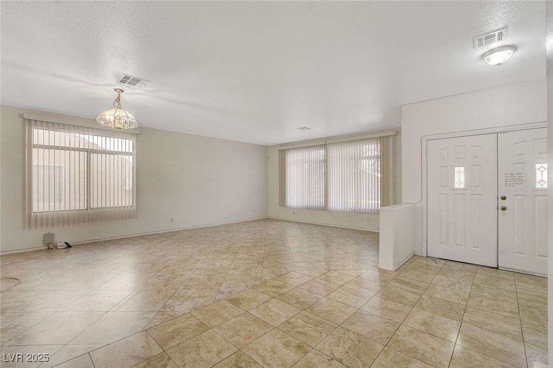 Chandelier, Empty room, Interior