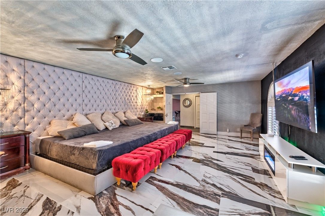 Bedroom, Interior, Marble