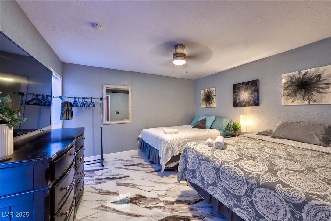 Bedroom, Interior, Marble