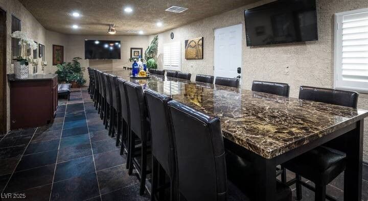 Dining room, Interior, Recessed Lighting