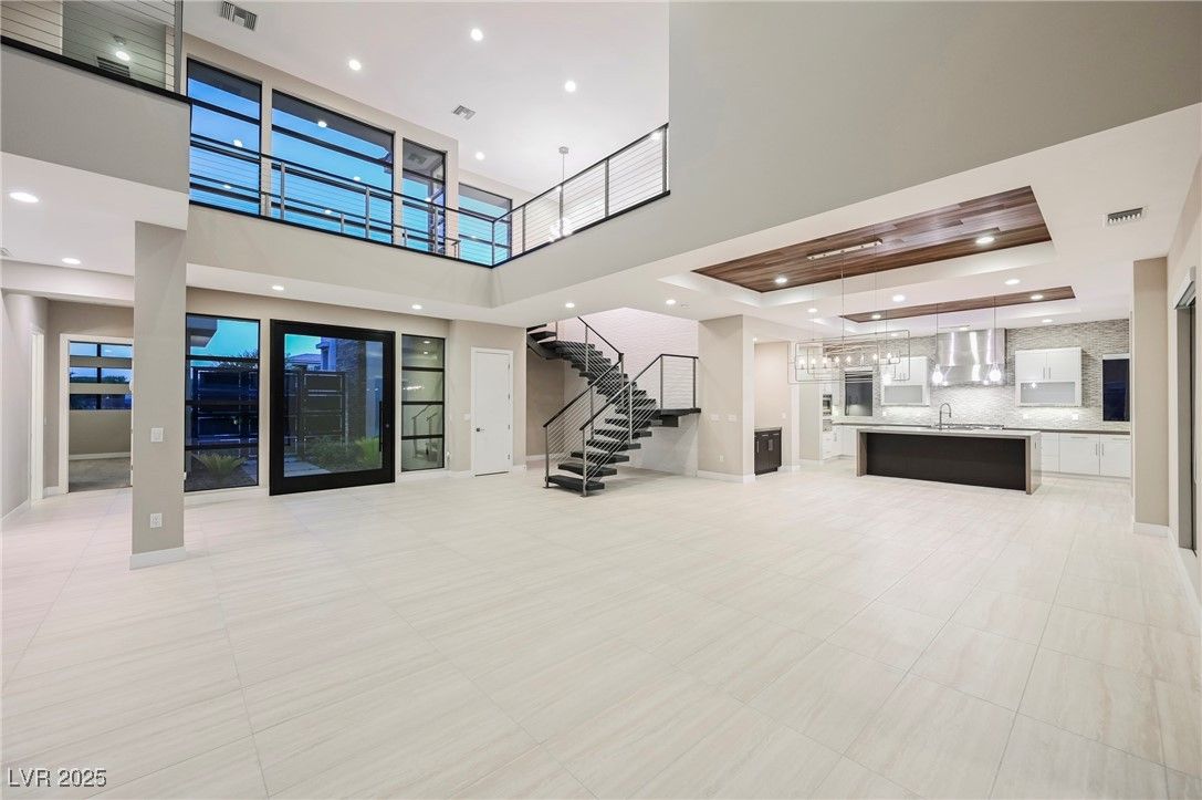 Interior, Kitchen, Pendant Lights, Recessed Lighting