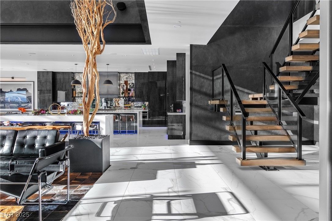 Interior, Marble, Pendant Lights