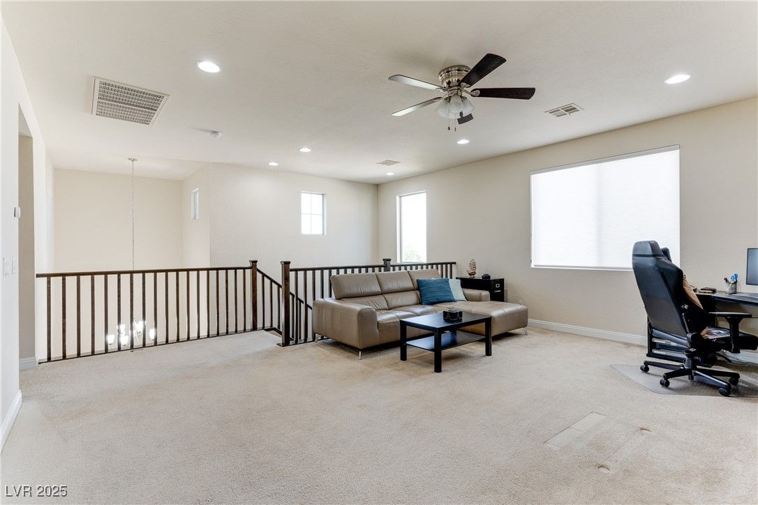 Home Office, Interior, Recessed Lighting