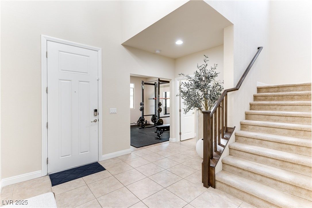 Fitness Equipment, Interior, Recessed Lighting