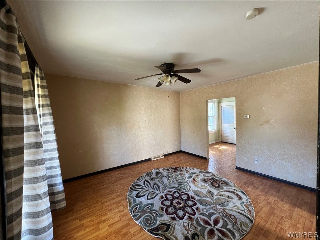 Empty room, Interior, Wood Texture Flooring