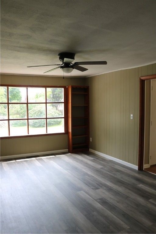 Empty room, Interior, Wood Texture Flooring