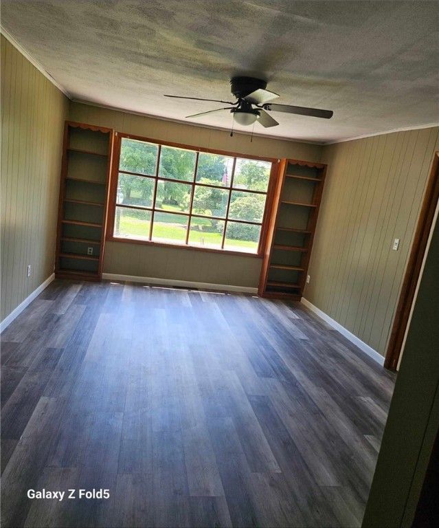 Empty room, Interior, Wood Texture Flooring