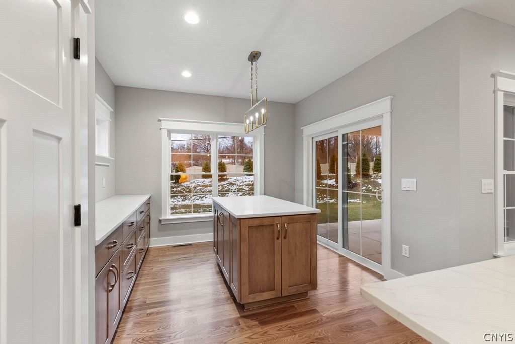 Interior, Pendant Lights, Recessed Lighting, Wood Texture Flooring