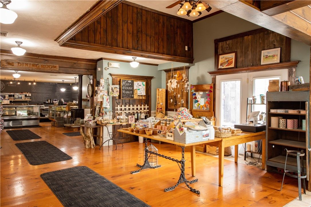 Interior, Kitchen, Pendant Lights, Stainless Steel Appliances, Wooden Beams, Wood Texture Flooring