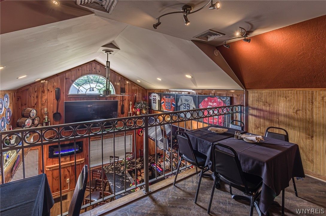 Interior, Recessed Lighting, Wooden Walls